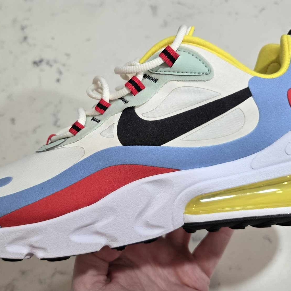 Nike Women’s SZ.9 Air Max 270 React " Bauhaus" Running Shoes AT6174-002 New - Picture 13 of 16